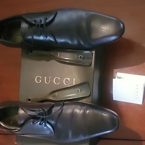 Leather gucci dress shoes 101/2 d